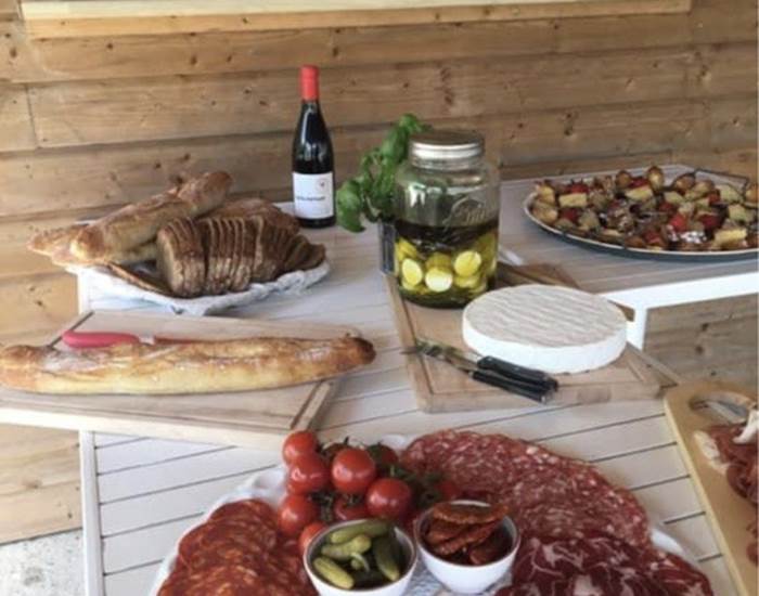 Le buffet de La Cabane
