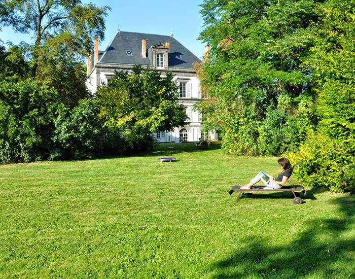 parc ensoleillé