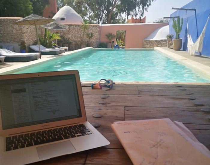 télétravail à Baoussala