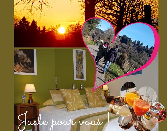 Le temps s'arrête au Ranch des Lacs, Juste Vous Deux compte. Bonne Saint Valentin.