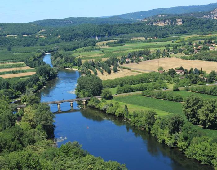 La Dordogne Vue depuis Domme