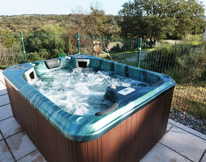 Un moment de détente dans le SPA