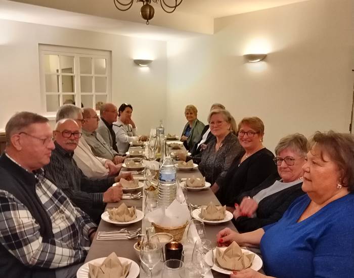 Table d'hôtes conviviale à l'occasion des fêtes de fin d'année