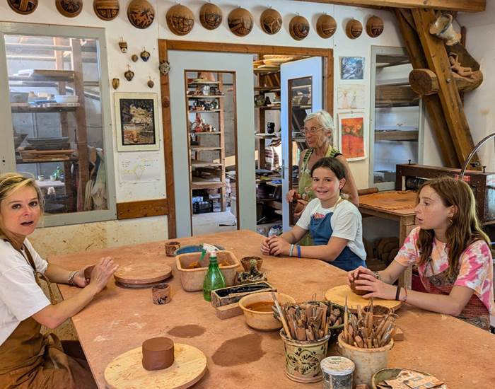 Atelier de poterie avec Emmanuelle-page