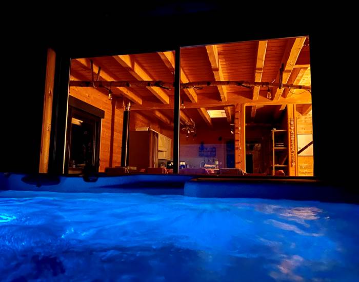 Spa privatif de nuit