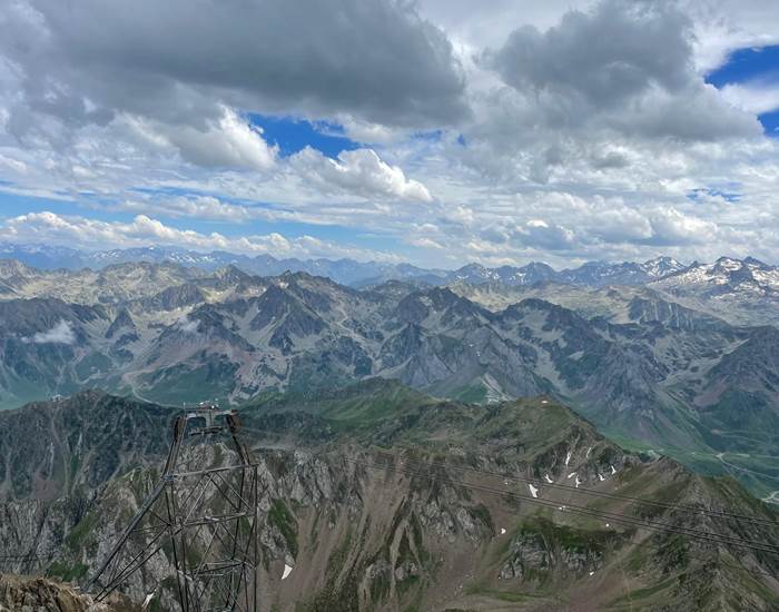 Le panorama depuis le Pic du Midi-news
