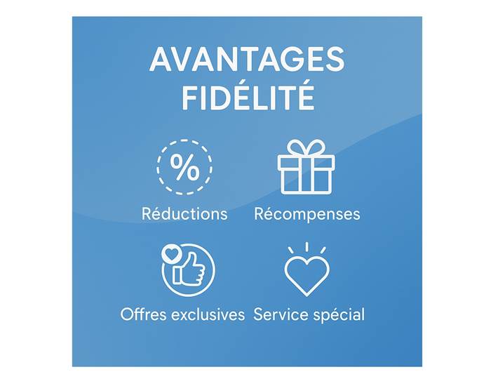 Votre fidélité récompensée