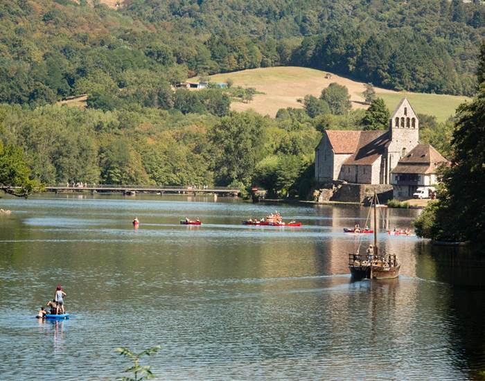 Gabarre à Beaulieu sur Dordogne