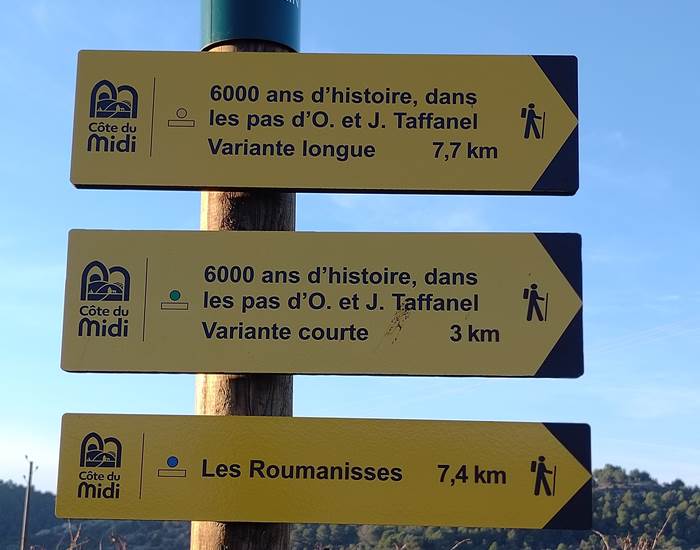 Sentier randonnée de Mailhac