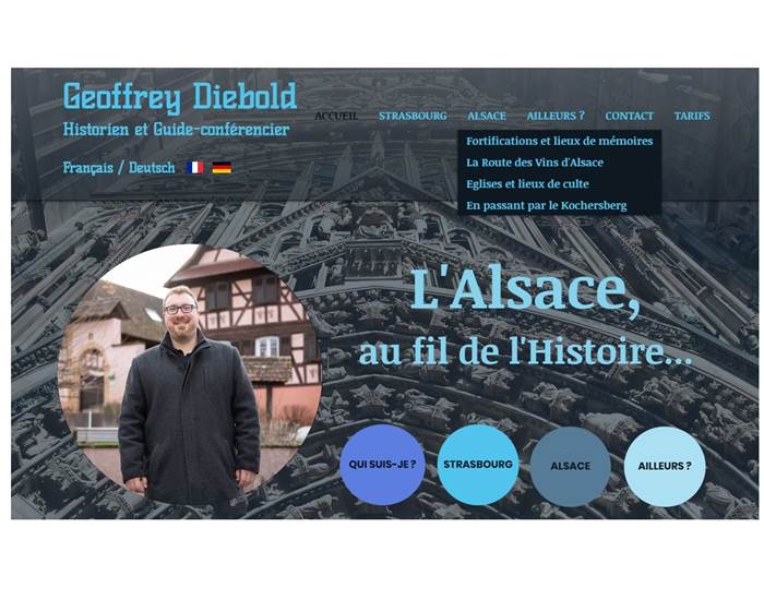 Geoffrey DIEBOLD - Historien / Guide-Conférencier / Médiateur culturel