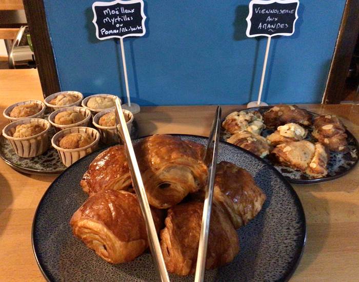 Viennoiseries maison.
