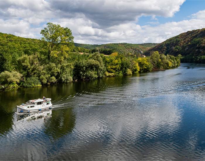 Lot Tourisme -Croisière sur le Lot- © C