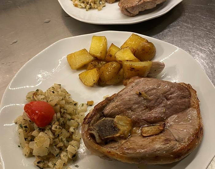 Agneau du Quercy et ses légumes de saison
