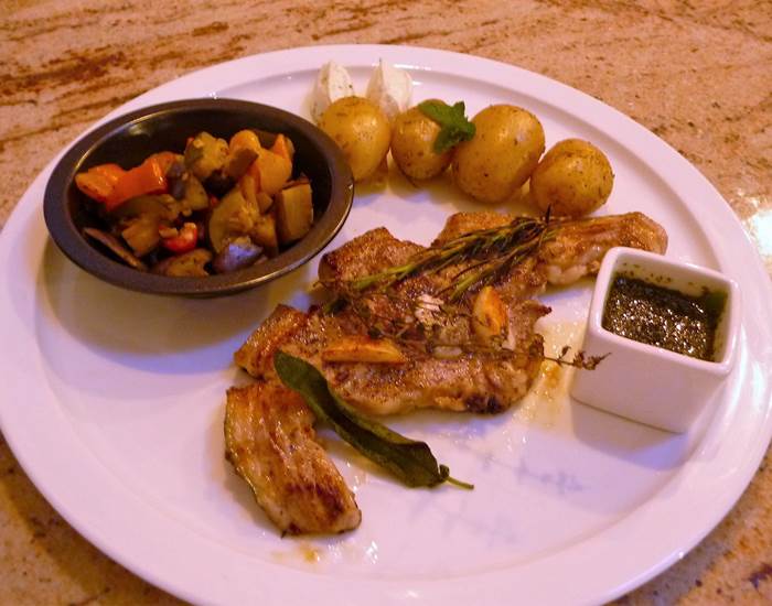 Chateau Olmet dinner
