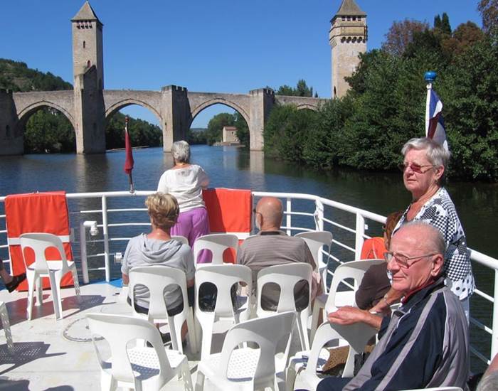 Croisière sur le Lot à Cahors