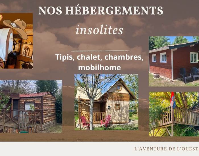 Syl-Vallée Western Village ,hébergement insolite