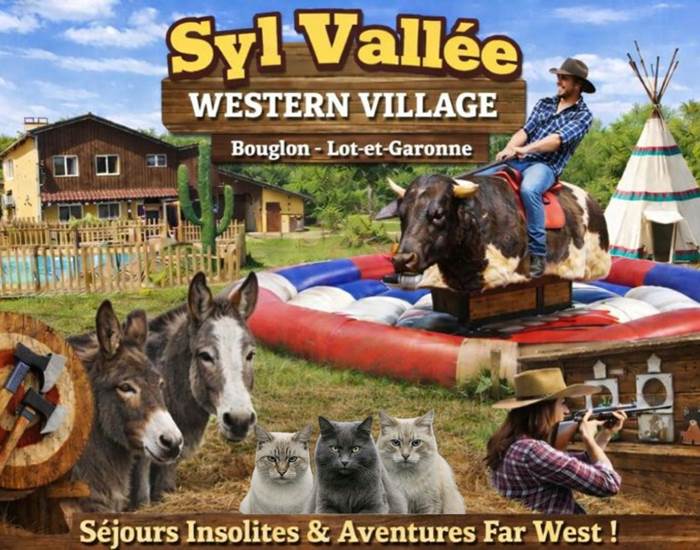 Syl-Vallée Western Village sejour et expérience insolite,  printemps westerns offre special avril