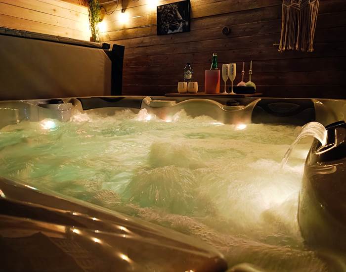 spa  hydro massant 6 places