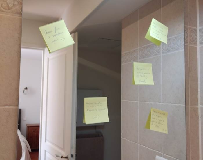 surprise de nos hôtes