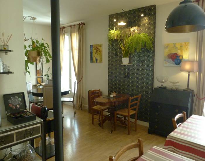 salle de séjour de l'hôtel le bretagne à vannes