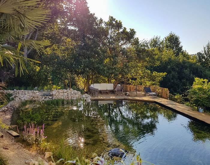 Les chemins de Berdis - Baignade naturelle