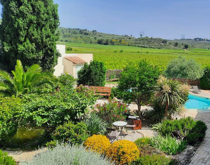 Les extérieurs partagé avec tous nos hôtes