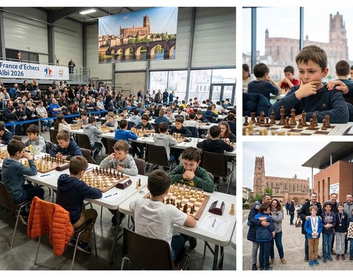 Le Championnat d'échecs de France Jeunes 2026 - Albi