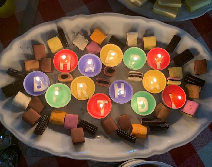 anniversaire au gîte- salle de réception