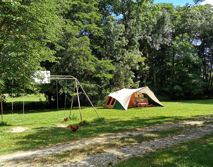 Le camping en été