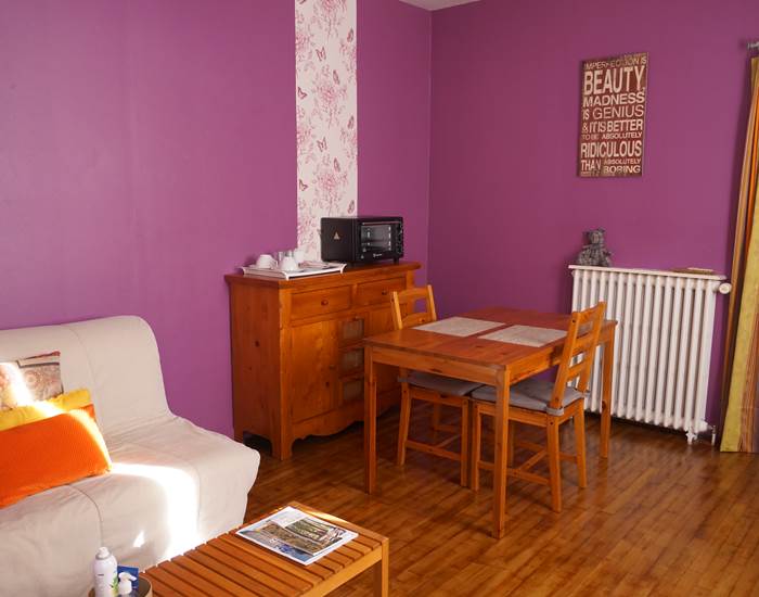 Chambre d'hôtes l'Ephémère - Limoges : Salle de Séjour