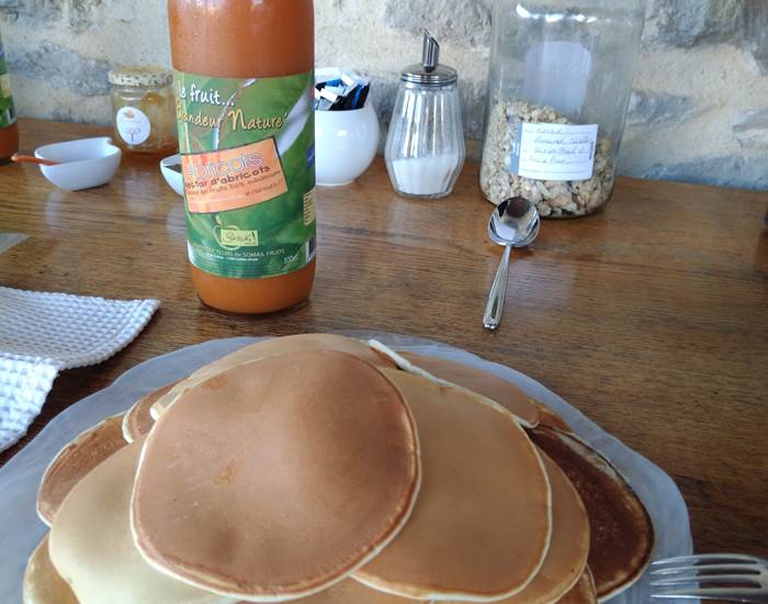 Des petits déjeuners locaux et fait maison