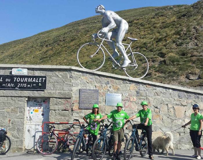 Col du Tourmalet Barèges - Hôtel Alphée - Vélo - Cyclotourisme - Tour de France