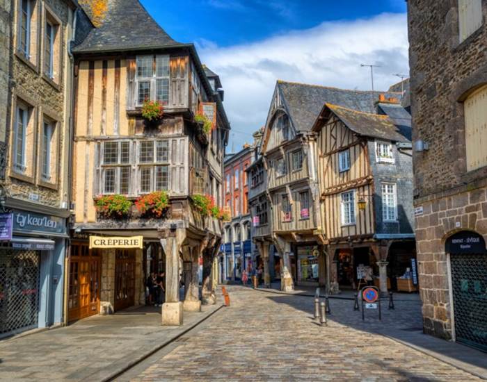 Dinan centre historique médiévale
