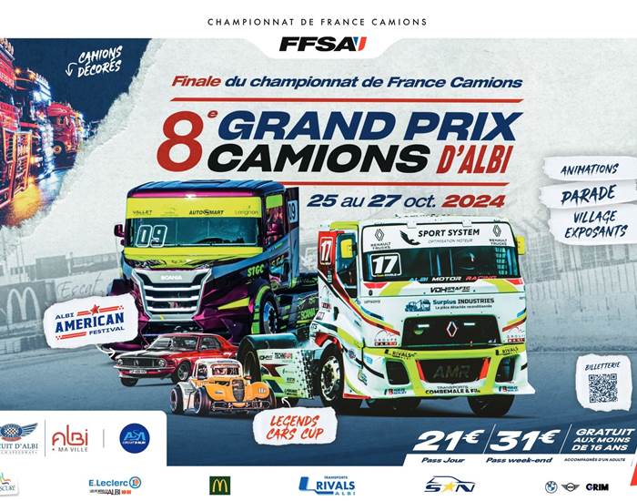 Albi circuit Le séquestre - grand prix camion - hébergement - hotel