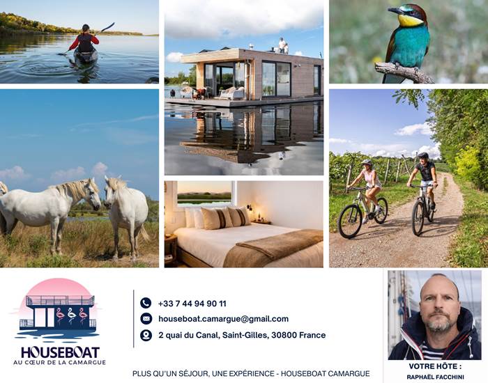 Contact - Houseboat Camargue - Séjours en Camargue