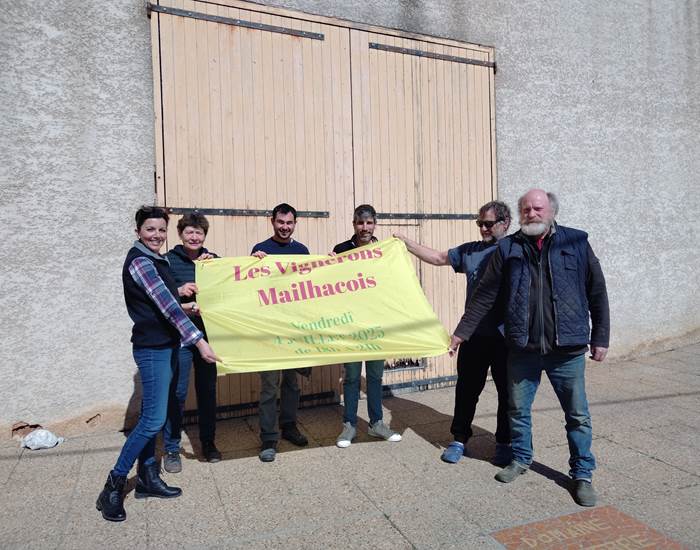 Les vignerons Mailhacois toujours prêts à vous accueillir...