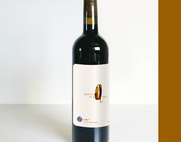 Merlot de Baudet, 100% merlot