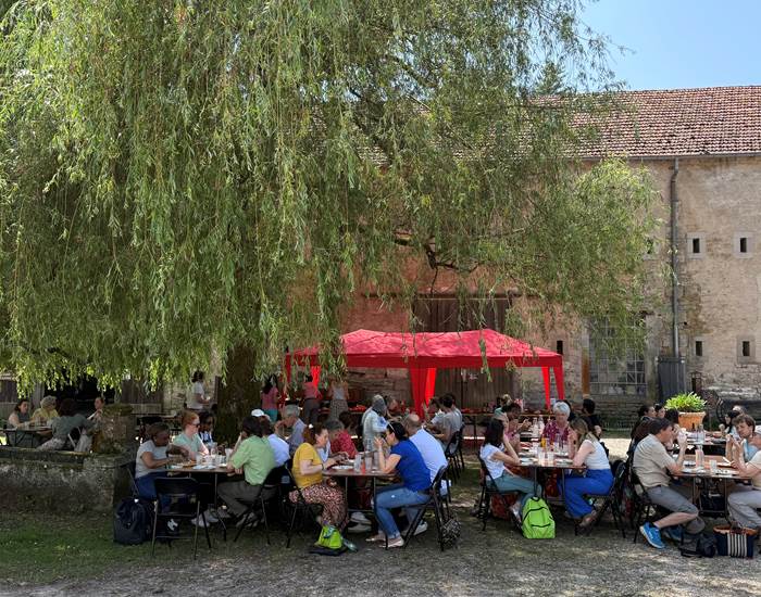 Accueil de groupe à La P'tite Pause de la Manufacture