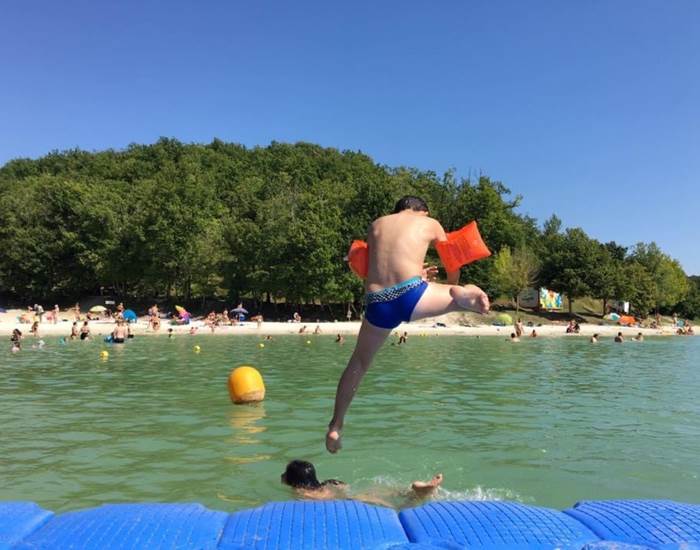 Plongez dans le grand bain du lac