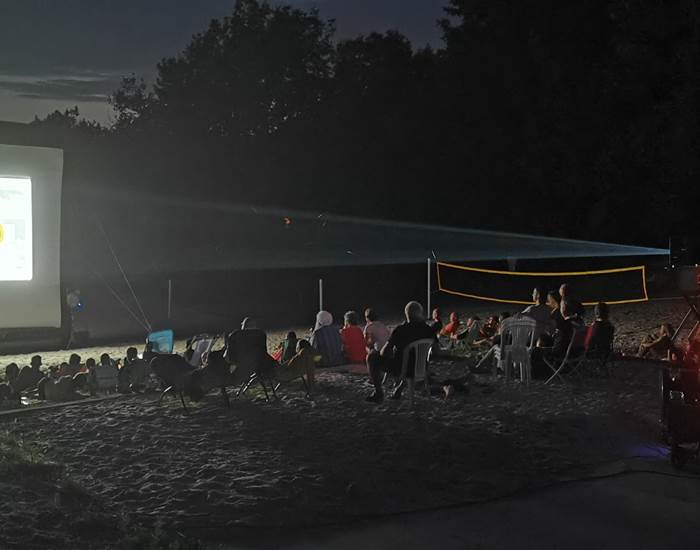 Cinéma en plein air