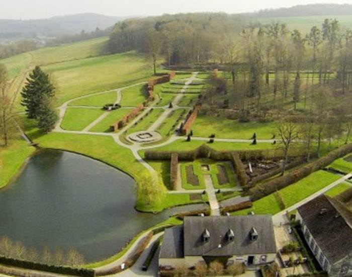Vue sur les Jardins d'Annevoie