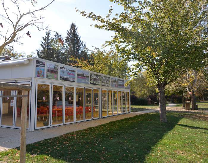 Gite La Mélinothe à Paisy-Cosdon - Aube en Champagne - Le restaurant du plan d'eau de Paisy