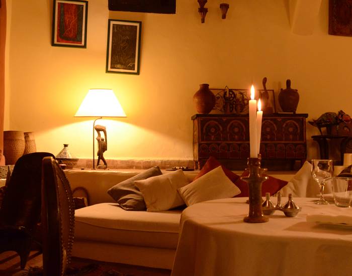 Dîner aux chandelles