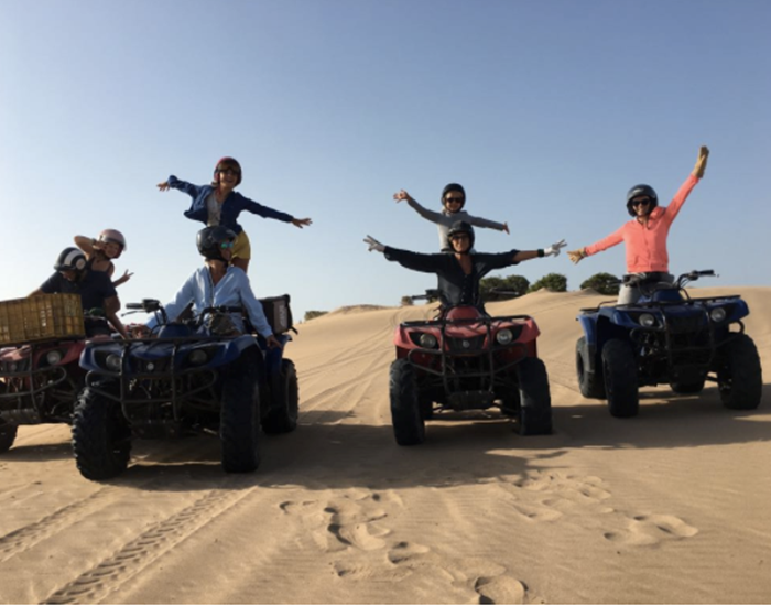 Riad Baoussala - balade à quads  cap sim