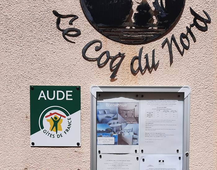 Le Coq du Nord-Mailhac Gîte de France