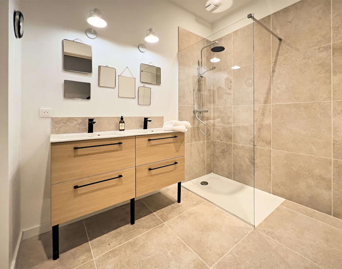 Salle de bain - gîte