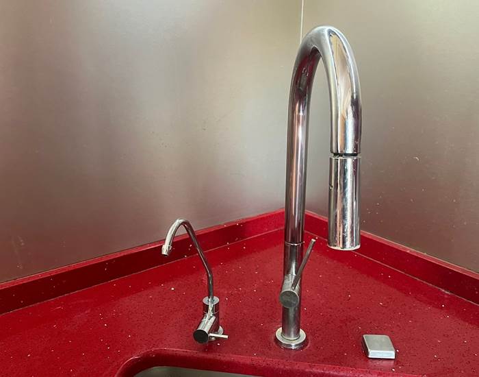 Le robinet filtrant