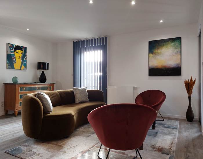 Appartement A - Le salon