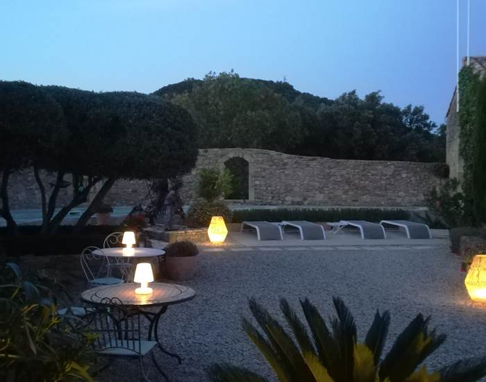 Chateau Olmet garden