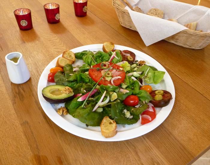 Chateau Olmet salades